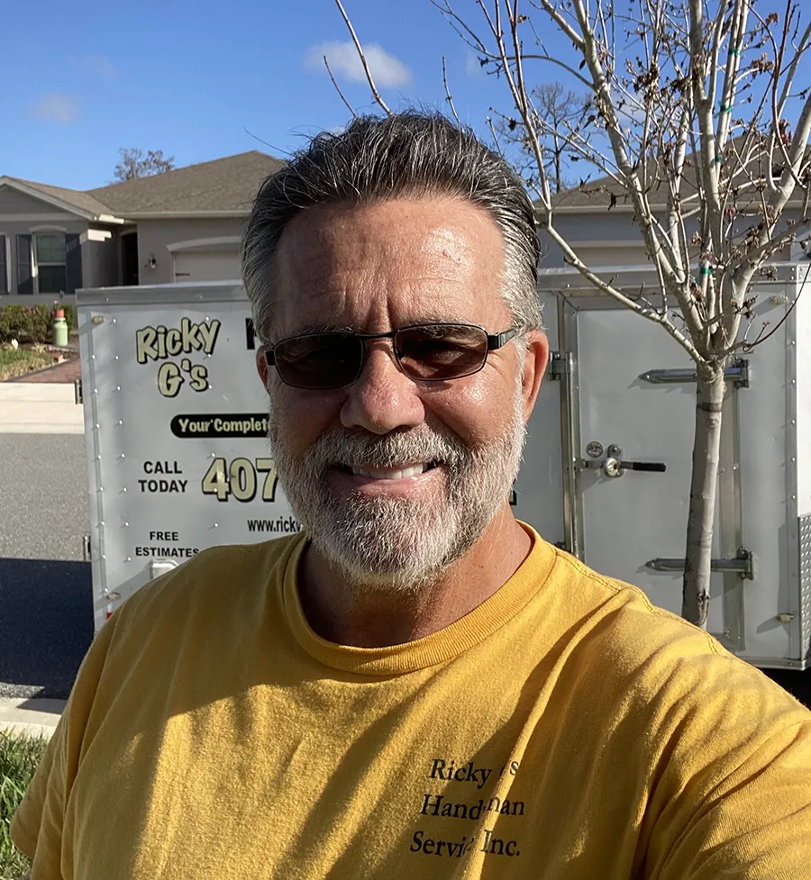 Ricky Grady, owner of Ricky G's Handyman Services